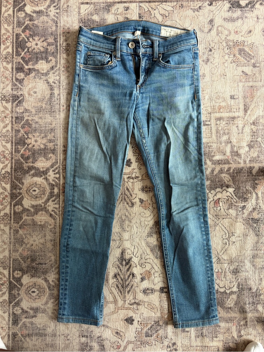 Rag & Bone Mid-Rise skinny Jeans